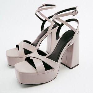 Zara platform sandals